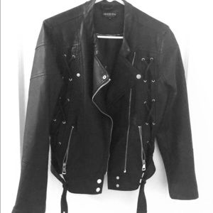 Faux Leather Jacket